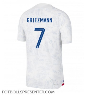 Frankrike Antoine Griezmann #7 Borta Matchtröja VM 2022 Kortärmad
